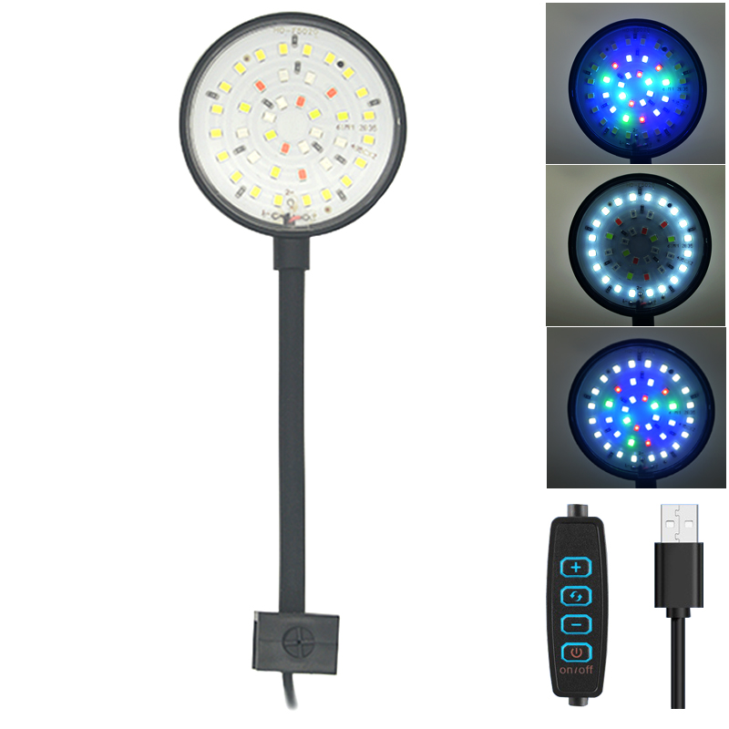 Aquarium Planted Tank Fertilizer - Lámpara LED USB para acuario, decoración