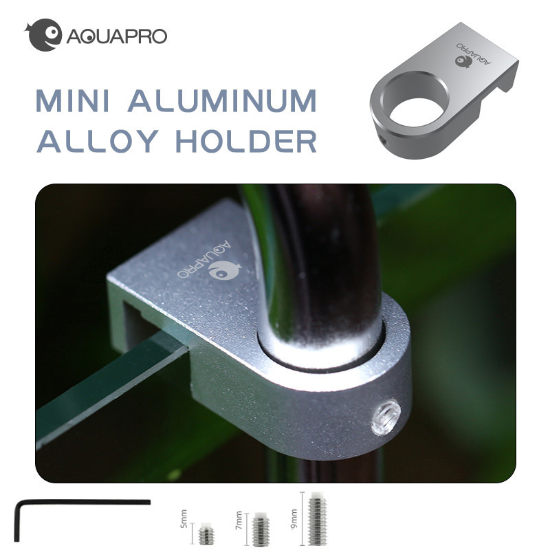 Aquarium Planted Filter - Mini soporte de aleación de aluminio