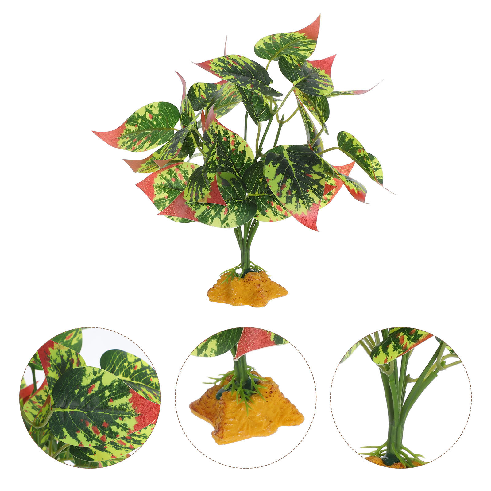 Aquarium For Planted Tank - Plantas Artificiales de ABS Realistas para