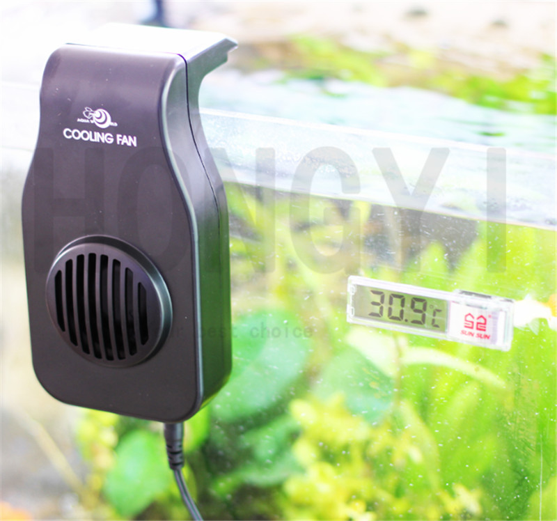 Planted Aquarium Water Temperature - Ventilador de refrigeración mini nano colgante