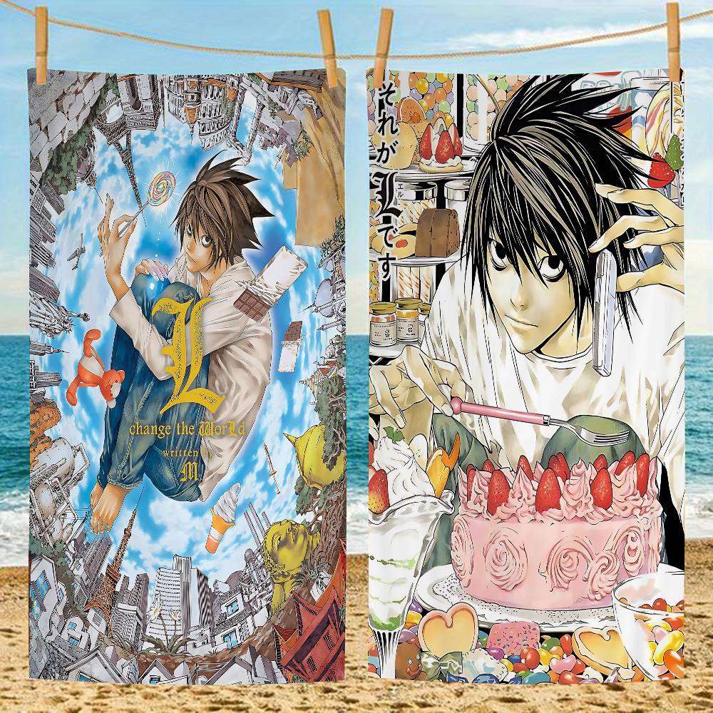 Aquarium Zombie - Manta de microfibra Death Anime Note,