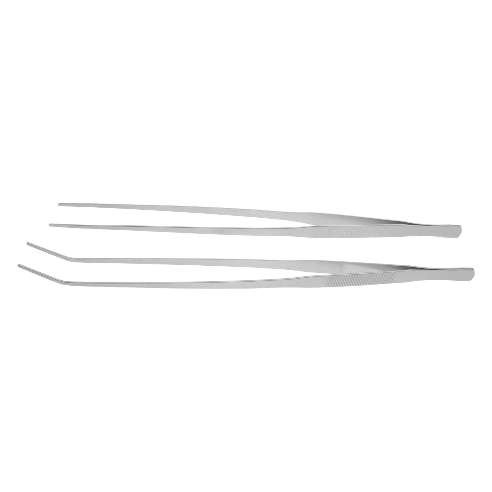 Planted Aquarium Tips - 2 Pinzas Largas de Acero Inoxidable