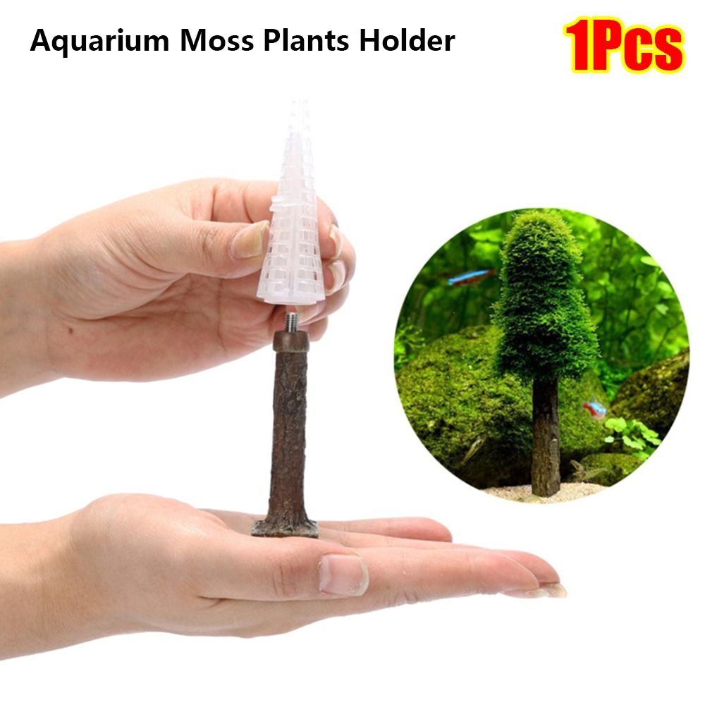 Planted Aquarium Moss - Árbol de Navidad de Simulación para