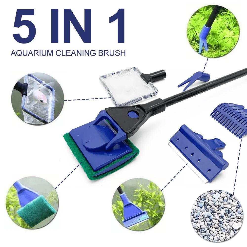 Herramienta de limpieza de acu - Planted Aquarium Algae reseña y precio