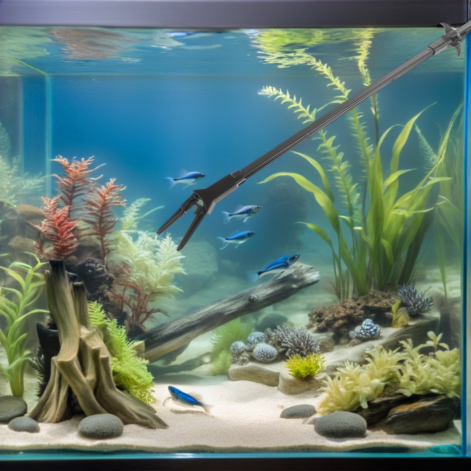 Pinzas largas para acuario, pi - Planted Aquarium Tips reseña y precio
