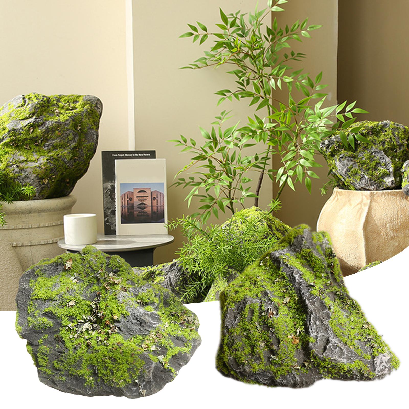 Piedra de musgo artificial rea - Planted Aquarium Moss reseña y precio