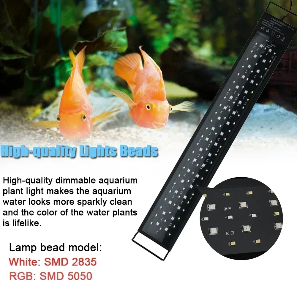 Luz LED para acuario impermeab - Aquarium Planted Tank Fertilizer reseña y precio