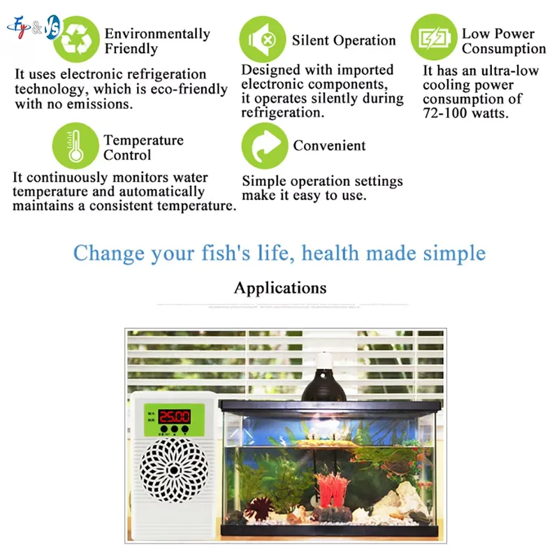 Sistema de Enfriamiento para A - Planted Aquarium Water Temperature reseña y precio