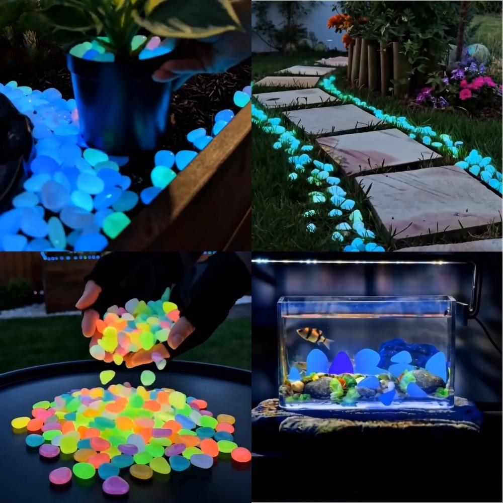 Piedras luminosas coloridas qu - Aquarium For Planted Tank reseña y precio
