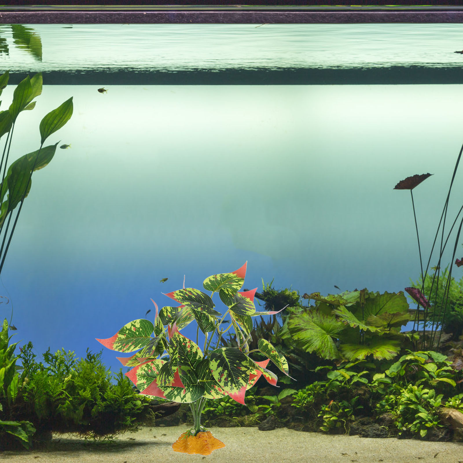 Plantas Artificiales de ABS Re - Aquarium For Planted Tank reseña y precio