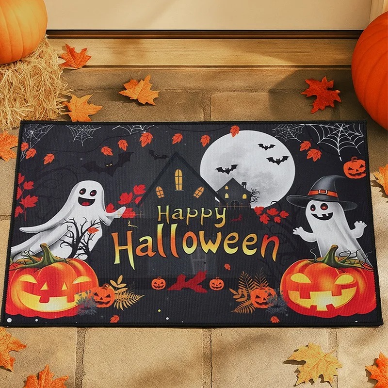Felpudo de calabaza para Hallo - Aquarium Zombie reseña y precio