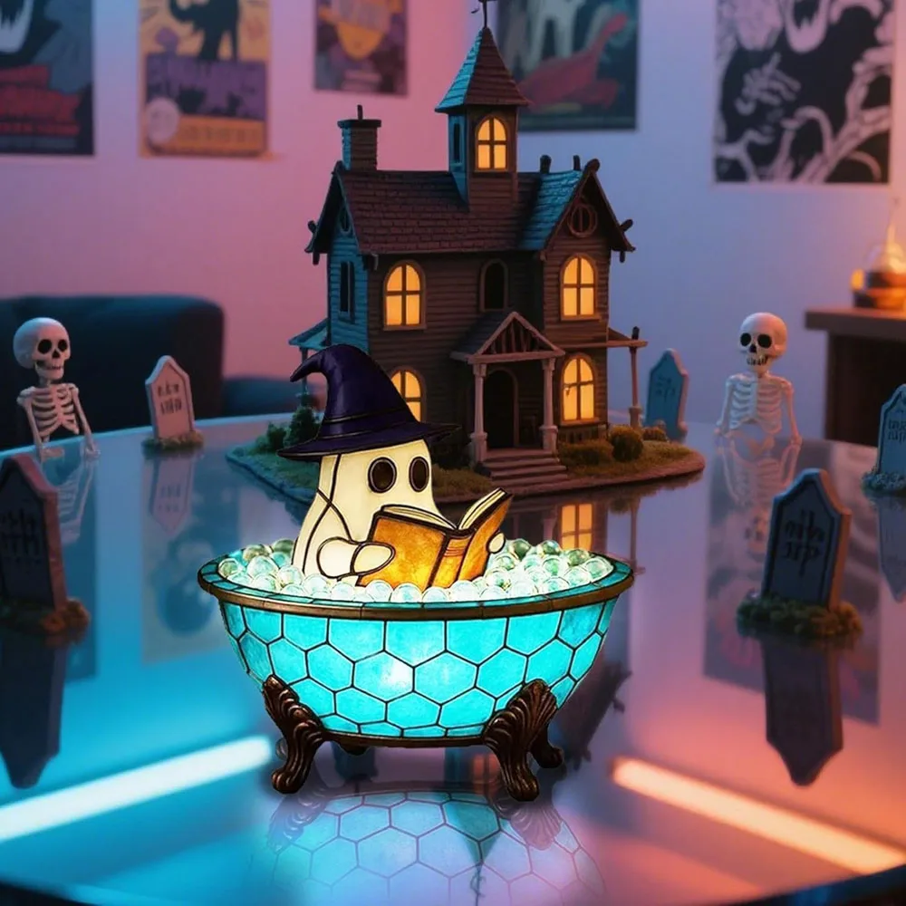 Lámpara de baño de burbujas de - Aquarium Zombie reseña y precio