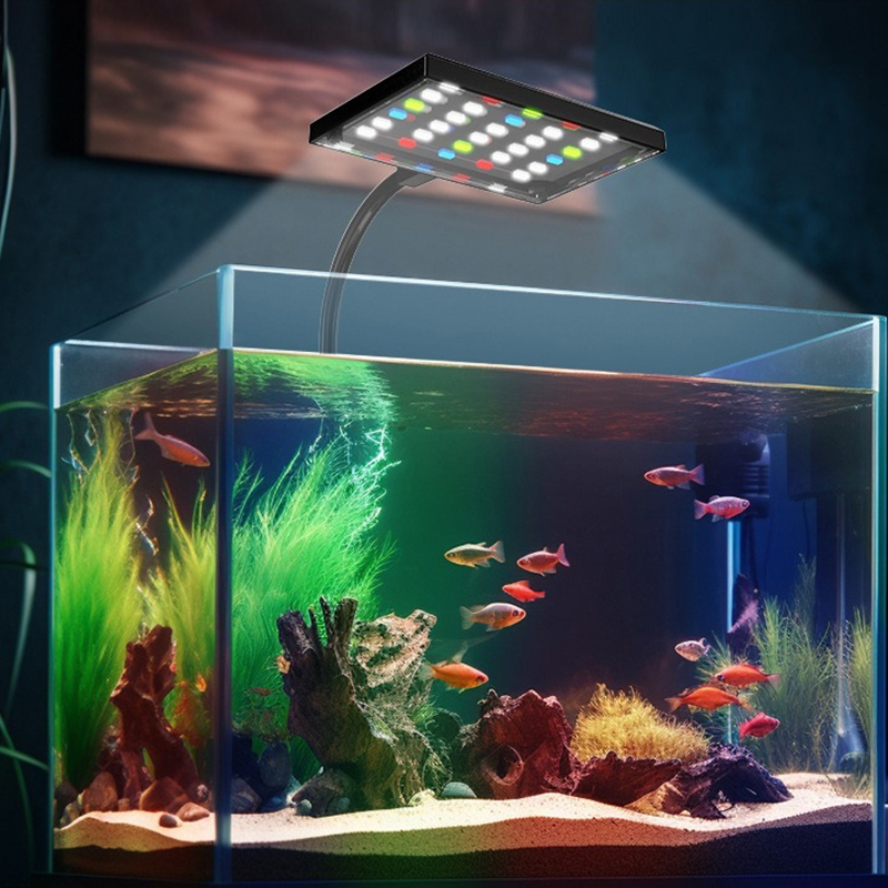 Luz LED USB para acuario, lámp - Aquarium Planted Tank Fertilizer reseña y precio