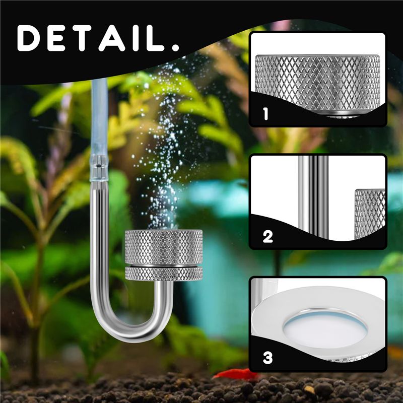Difusor de CO2 A53Q-Set, atomi - Planted Aquarium Moss reseña y precio